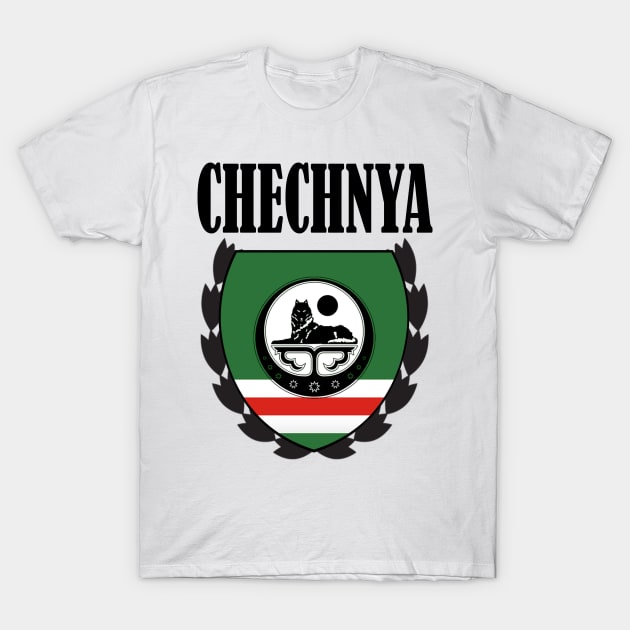 Chechnya Emblem, Chechen Power, Chechnya T-Shirt by Jakavonis